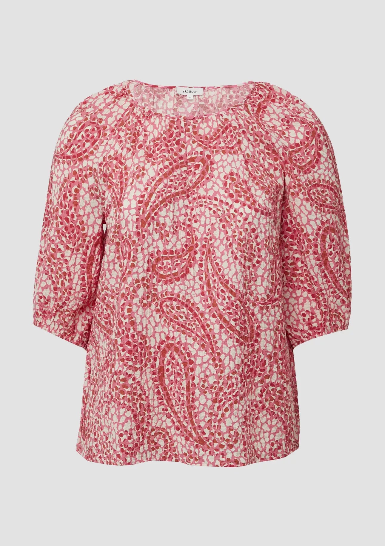 Relaxed-Fit Bluse mit Raglanärmeln