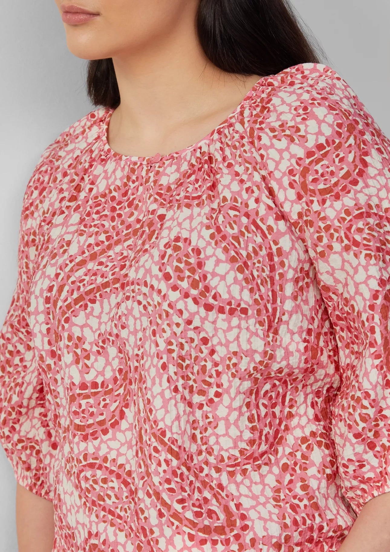 Relaxed-Fit Bluse mit Raglanärmeln
