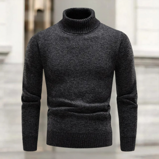 Laurin™ | Luxuriöser Rollkragenpullover aus Strick