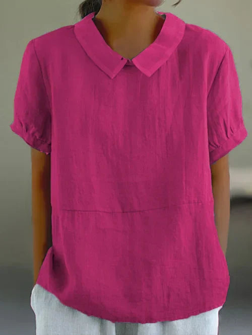 Penelope™ | Bluse mit Kragen und lockerer Passform
