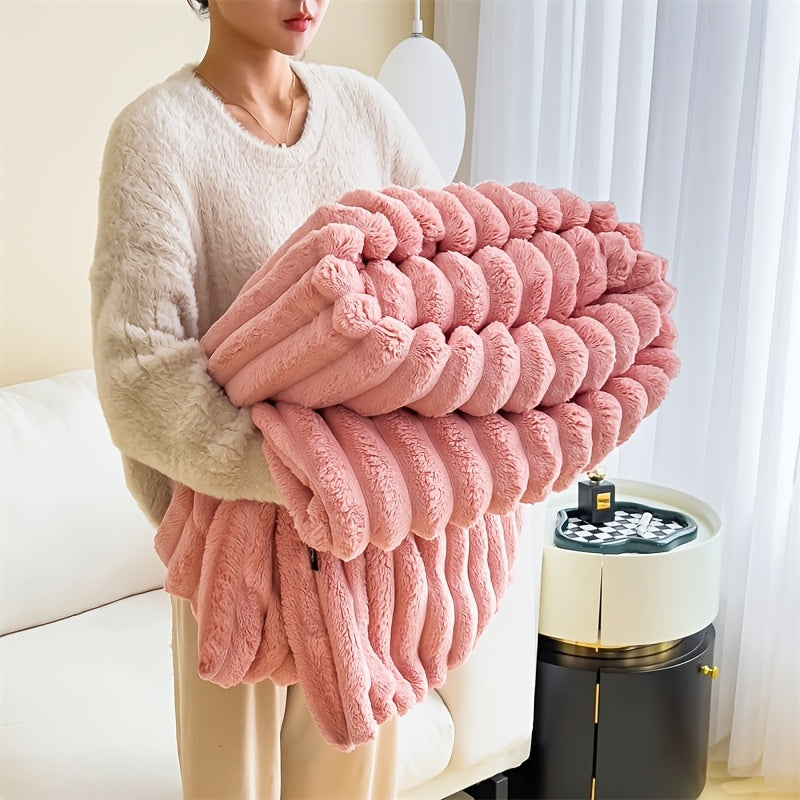 LUX ELEGANCE - Premium Fleece-Decke