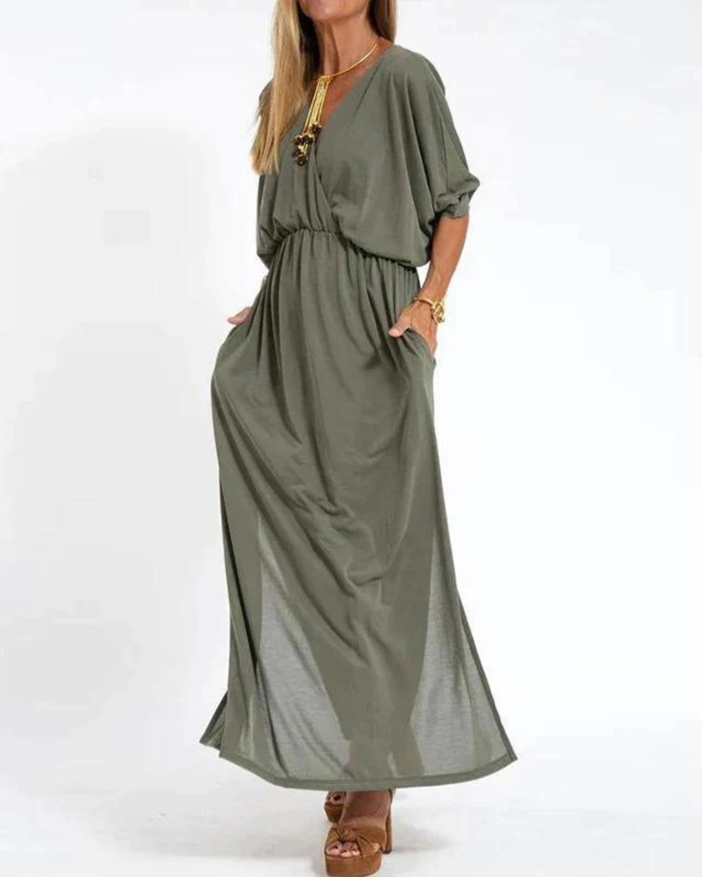 Diana™ | Langes vintage Kleid
