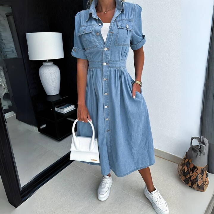 Karla™ | Denim Kleid