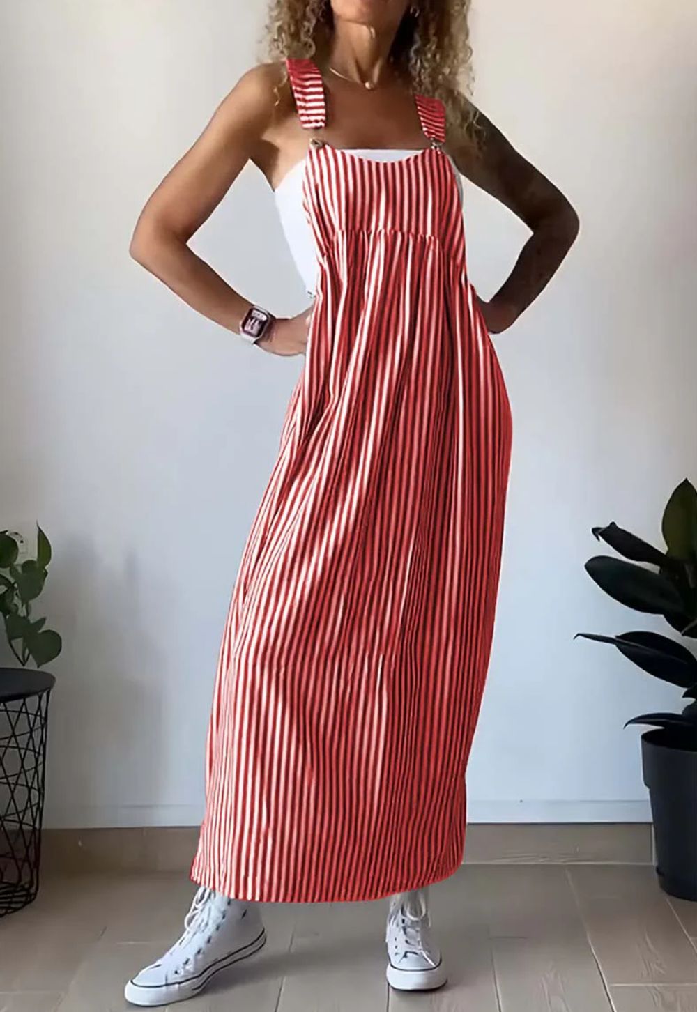 Vilma™ | Gestreifter Jumpsuit