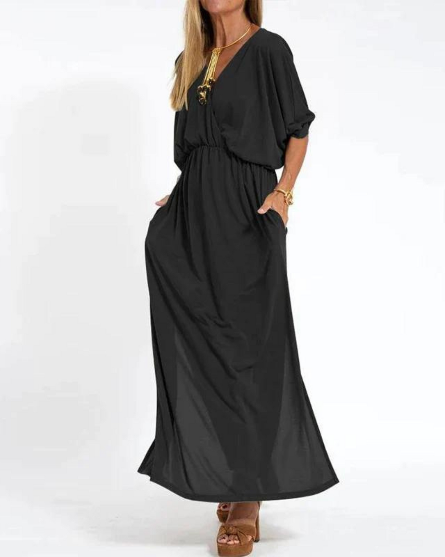 Diana™ | Langes vintage Kleid
