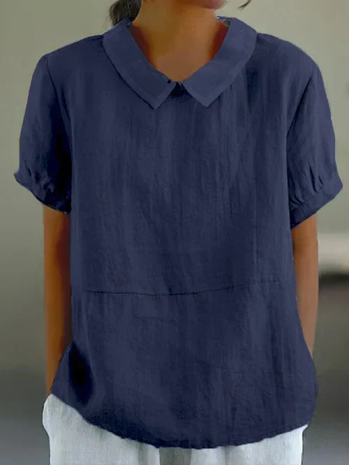 Penelope™ | Bluse mit Kragen und lockerer Passform