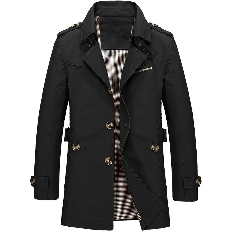 Juris | Business-Windbreaker Langjacke