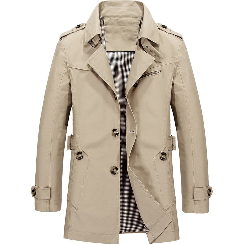 Juris | Business-Windbreaker Langjacke