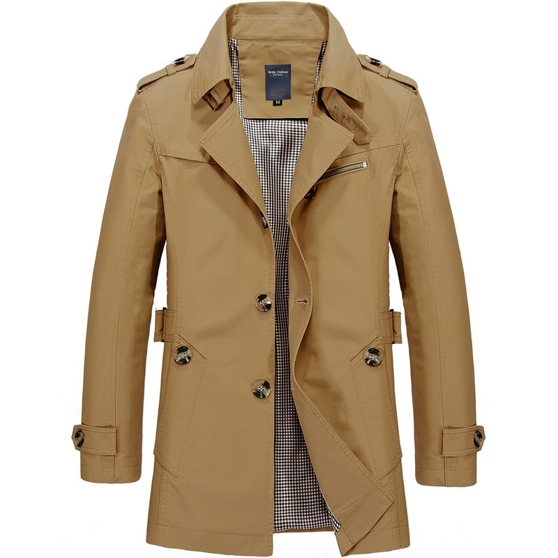 Juris | Business-Windbreaker Langjacke