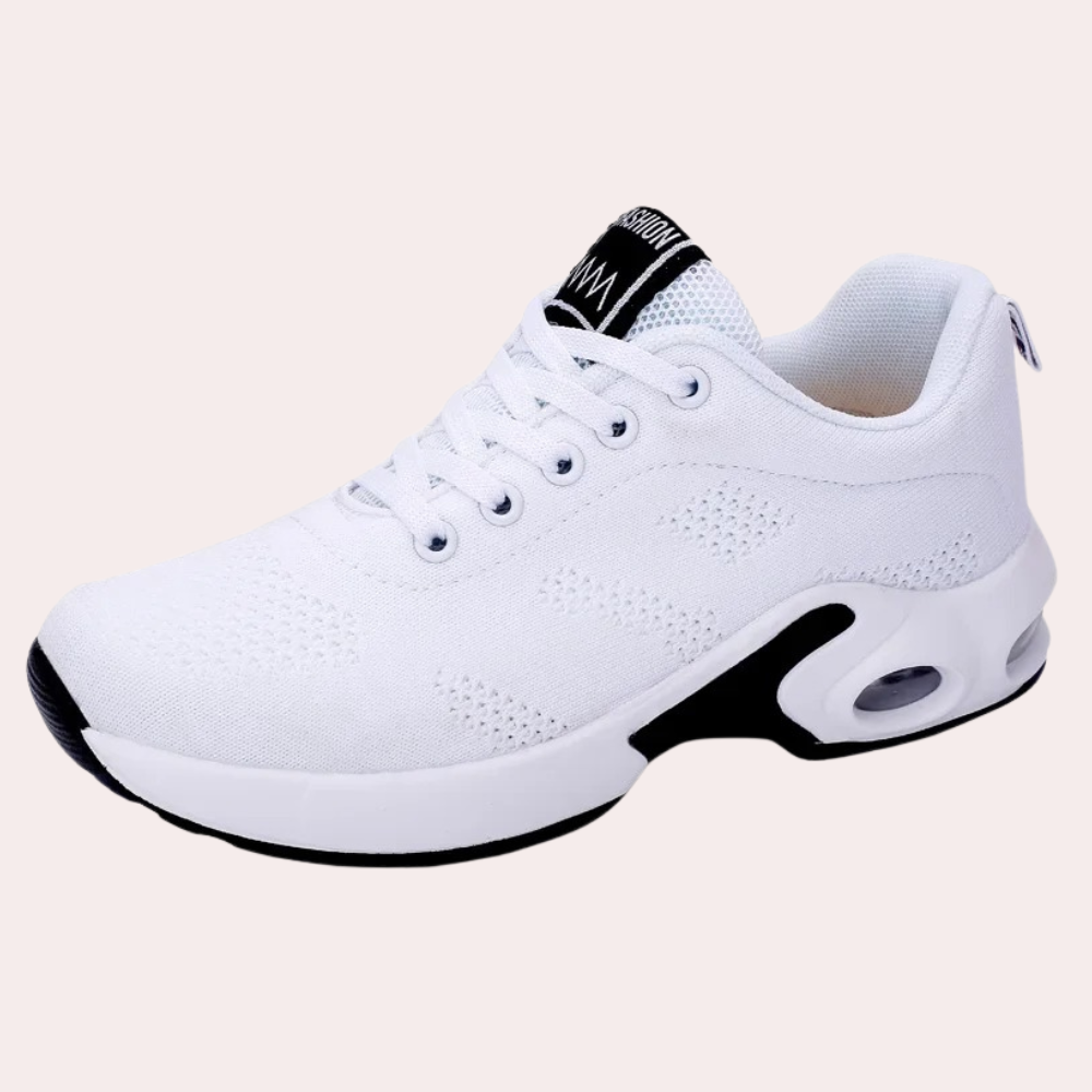 Damen Sneaker – Atmungsaktiv – Gepolsterte Sohle – Rutschfeste Laufsohle – Sport & Freizeit