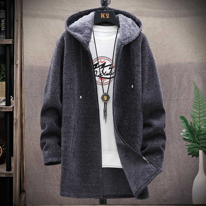 Max | Übergroßer Hoodie mit Reißverschluss