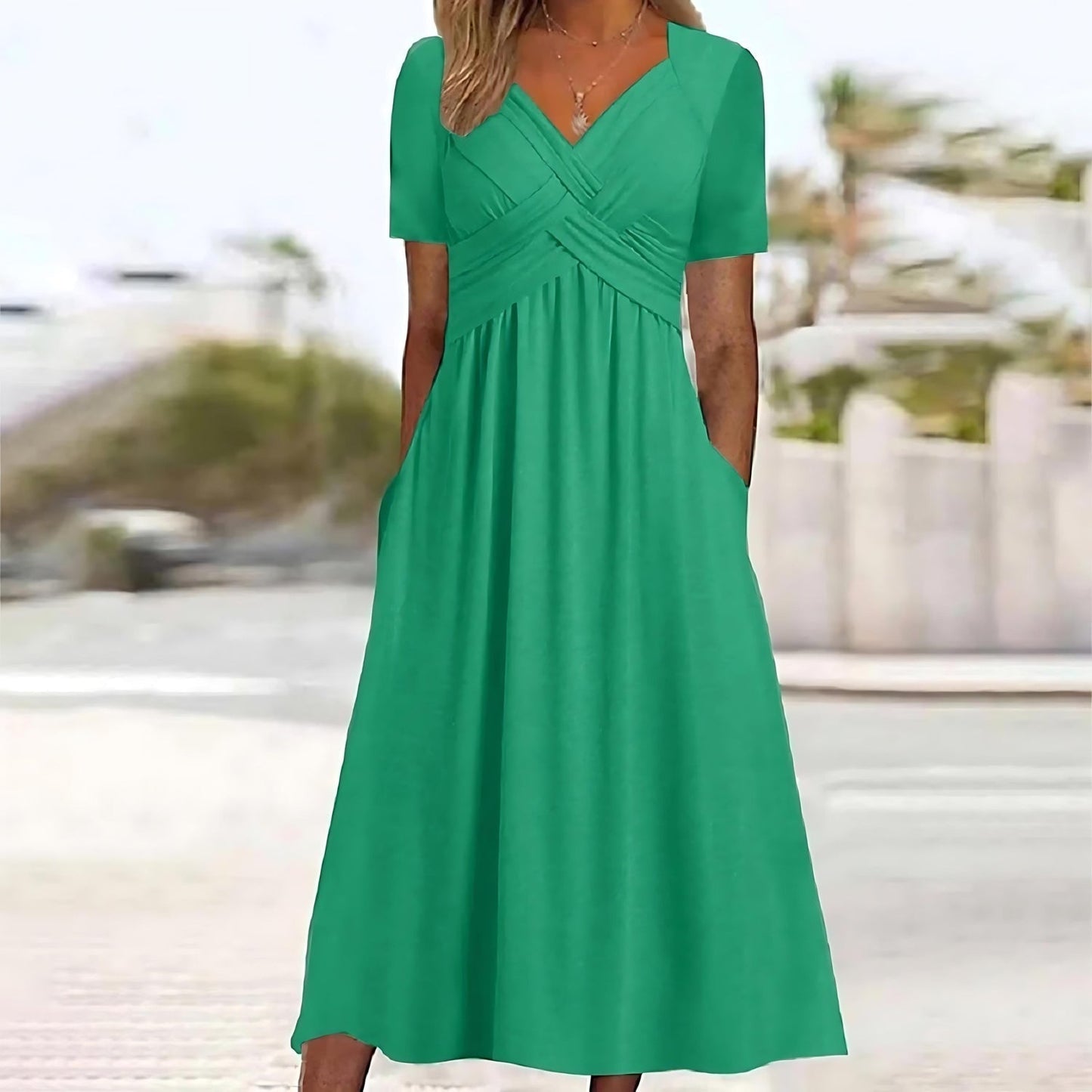 Carmen™ | Midikleid mit Bauchschutz