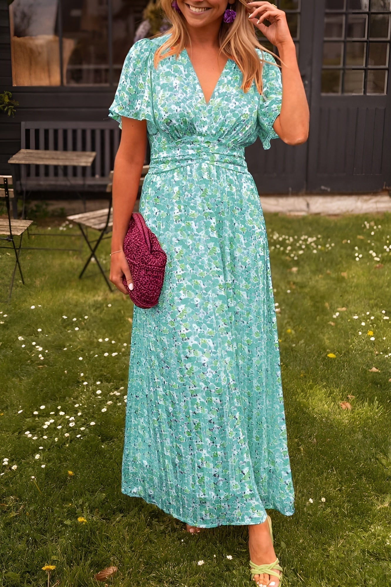 Nathalie™ - Buntes und luftiges Kleid
