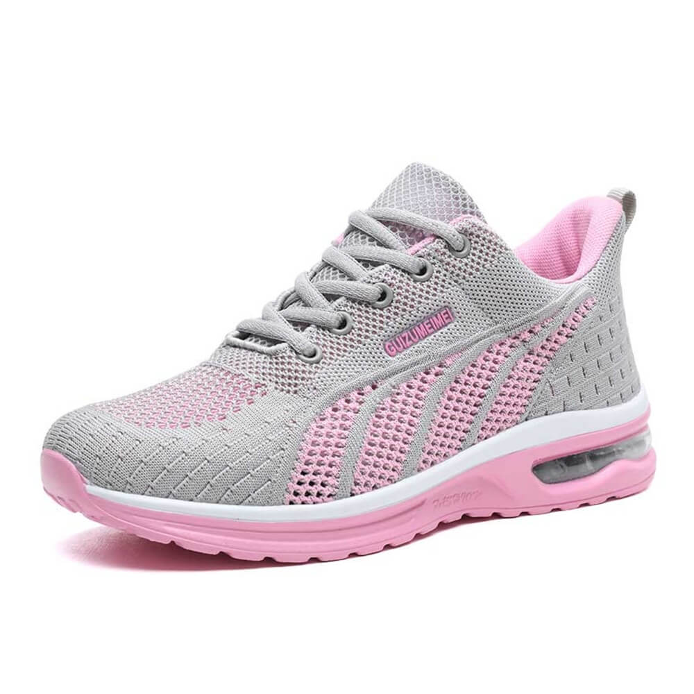 Damen Sportschuhe – Atmungsaktives Mesh – Stoßdämpfende Air-Sohle – Rutschfest