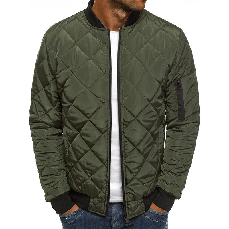 Elias™ | Stilvolle Jacke mit Rautenmuster