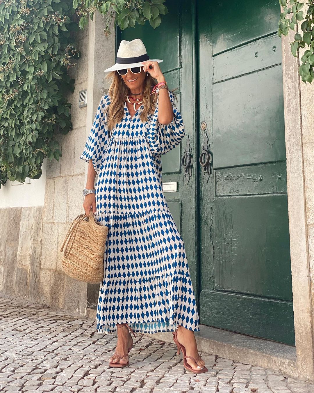 Corinna™ | Langes Kleid im Bohemian-Stil