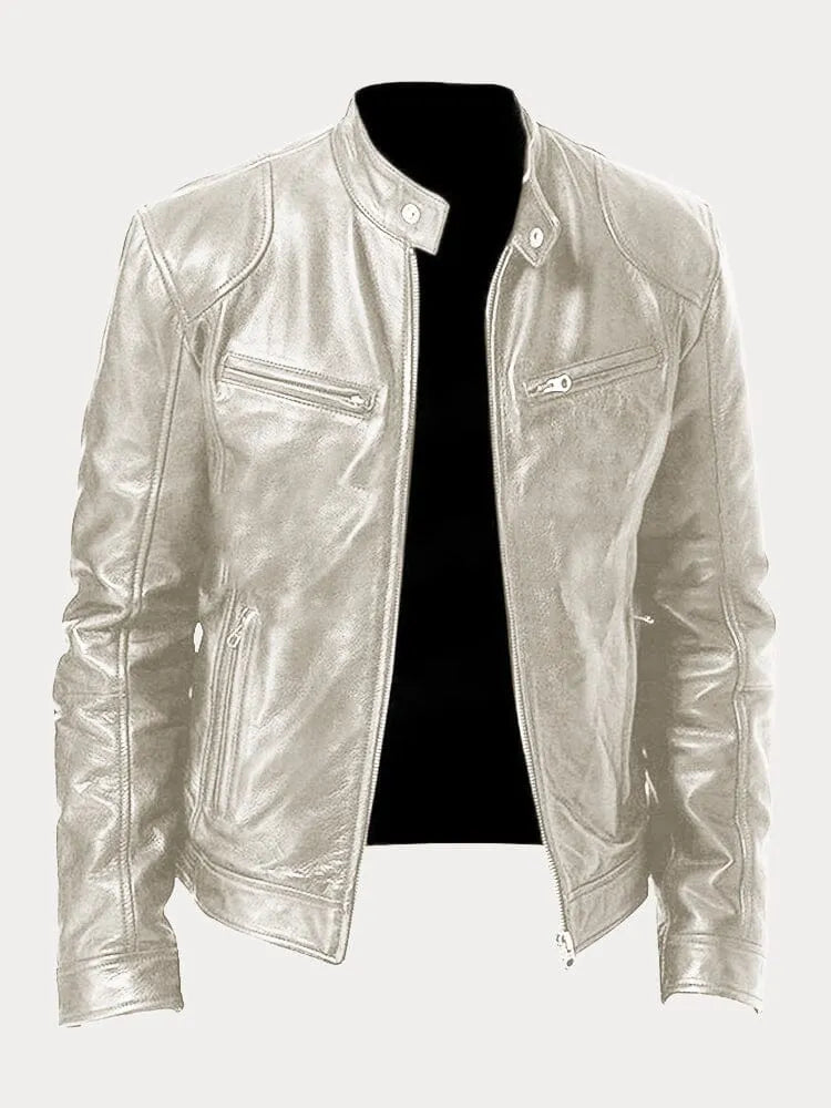 Victor™ | Casual Lederjacke