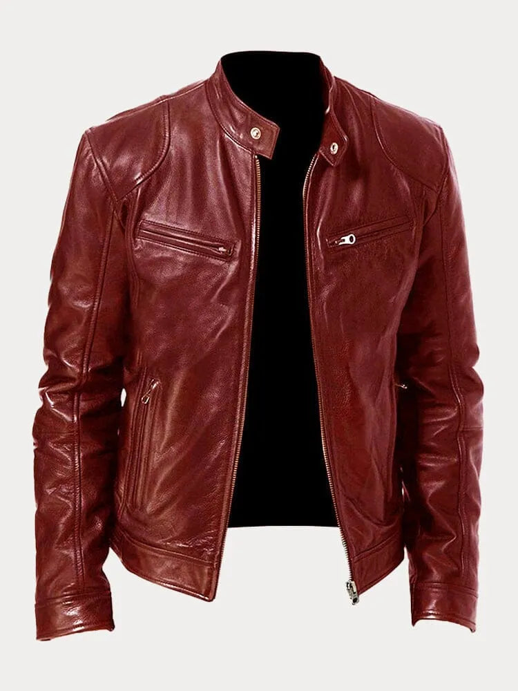 Victor™ | Casual Lederjacke
