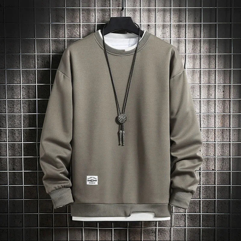 Marvin | Pullover mit Rundhalsausschnitt
