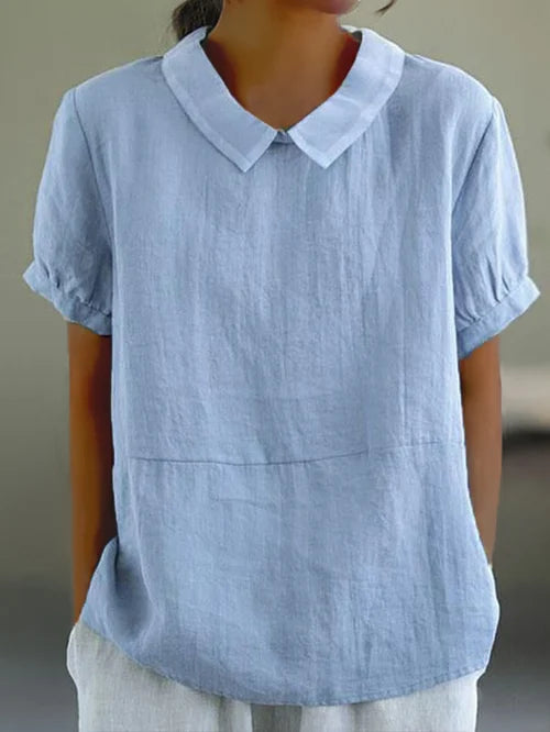 Penelope™ | Bluse mit Kragen und lockerer Passform