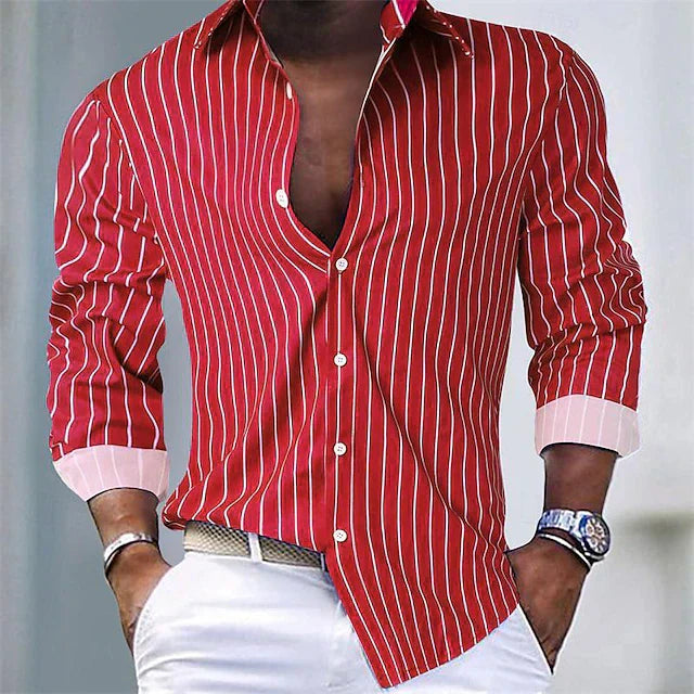 Yannick™ | Klassisches Gestreiftes Hemd