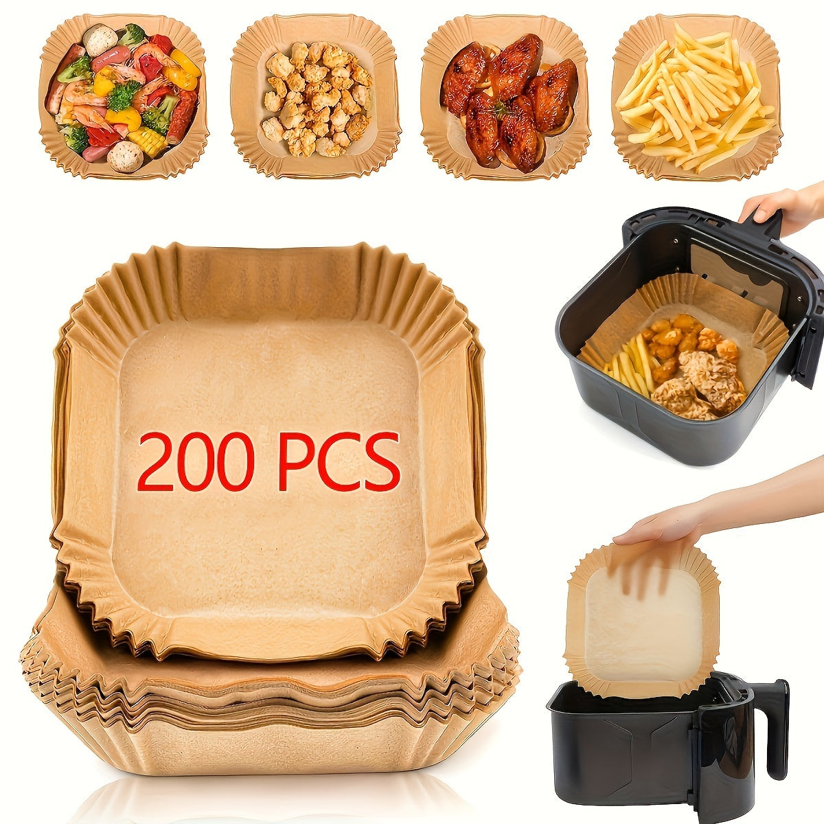 CUISINE PERFECT - Heissluftfritteusen-Einlagen