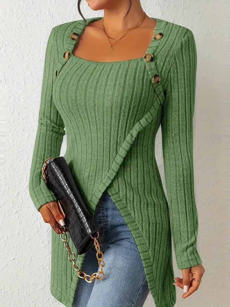 WANDA I ASYMMETRISCHES STRICKTOP