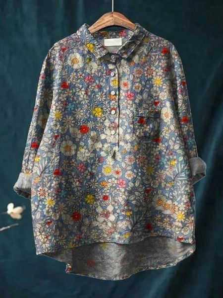 Denise™ | Bluse mit Blumendruck