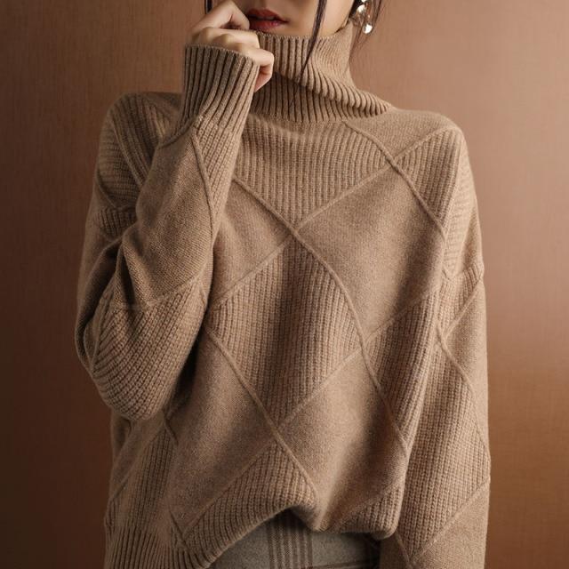 Kaschmir - Cozy Rollkragenpullover