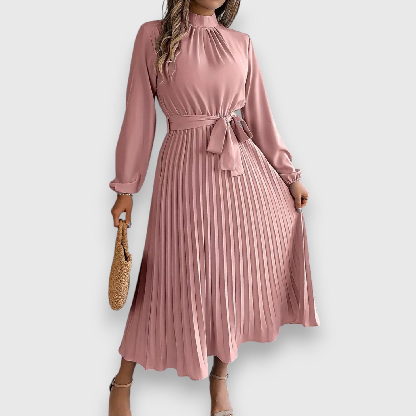 Vivienne™ | Plissee-Midikleid