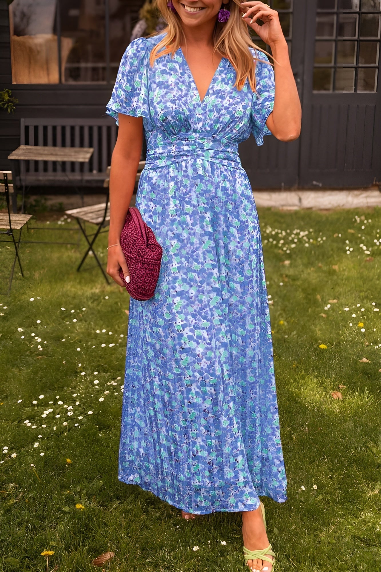 Nathalie™ - Buntes und luftiges Kleid