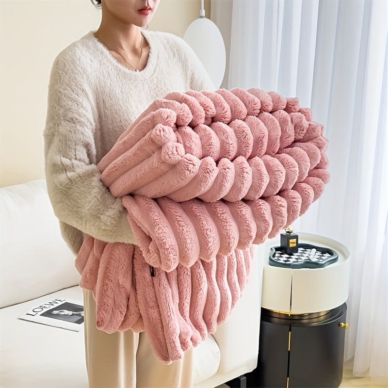 LUX ELEGANCE - Premium Fleece-Decke