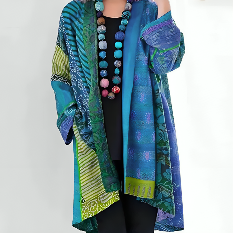 Theresa | Bunte Strickjacke