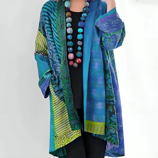 Theresa | Bunte Strickjacke