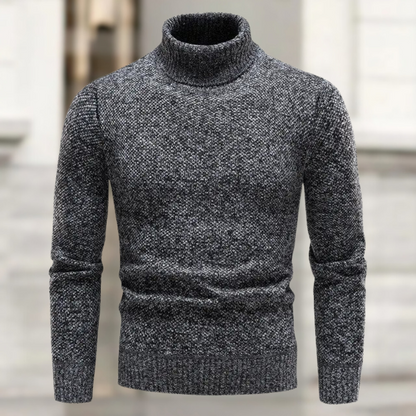Laurin™ | Luxuriöser Rollkragenpullover aus Strick
