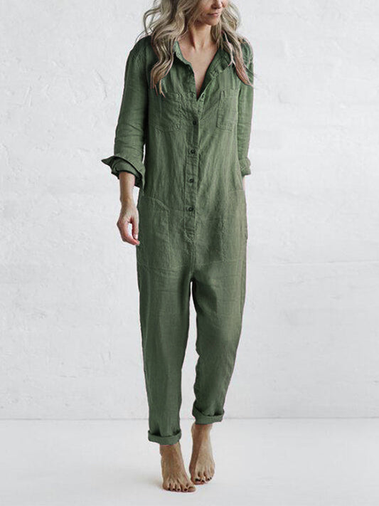 Heidi | Langärmeliger Jumpsuit