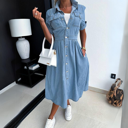Karla™ | Denim Kleid