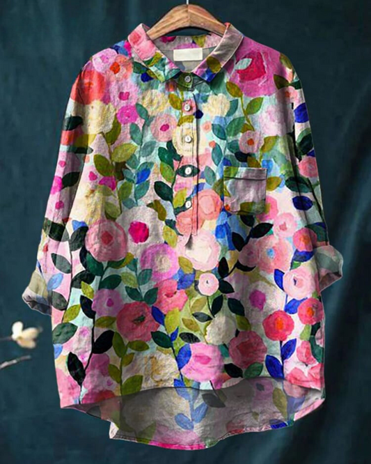 Denise™ | Bluse mit Blumendruck