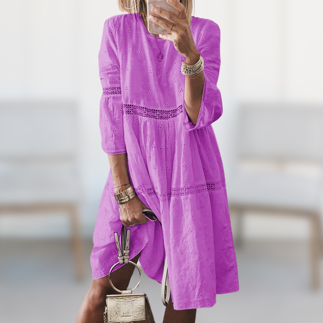 Rita™ | Elegantes besticktes Kleid