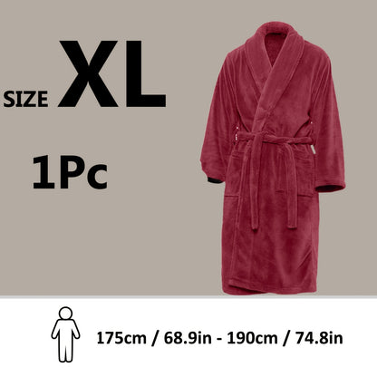 MAISON PLUSH - Premium Fleece-Bademantel
