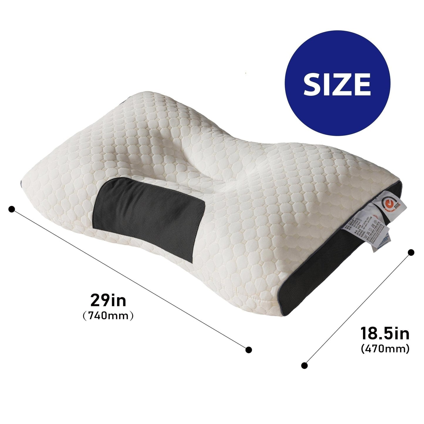 ERGO COMFORT - Premium Nackenstützkissen (2er-Set)