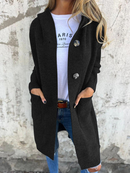 Frida™ | Elegante lange Strickjacke