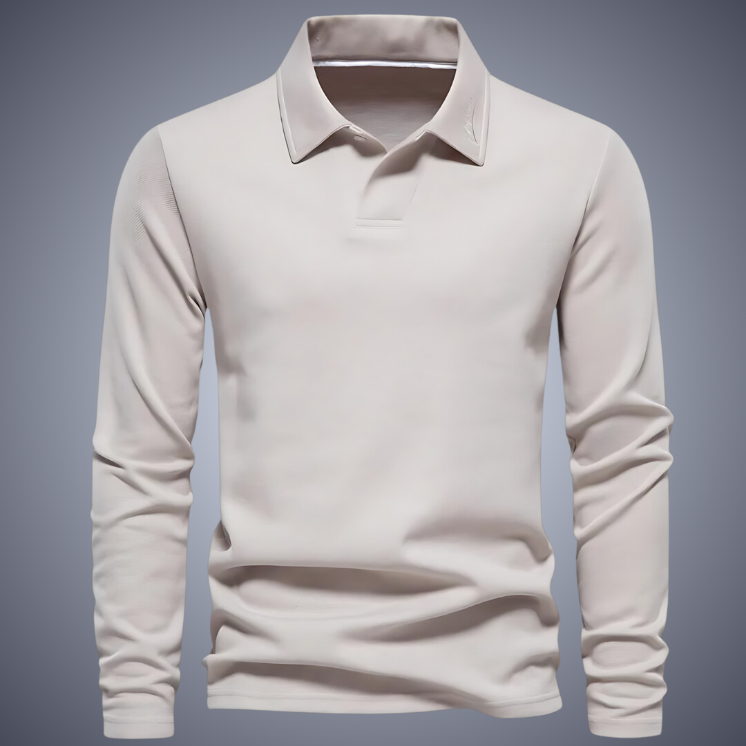 Lewis | Langarm-Polohemd