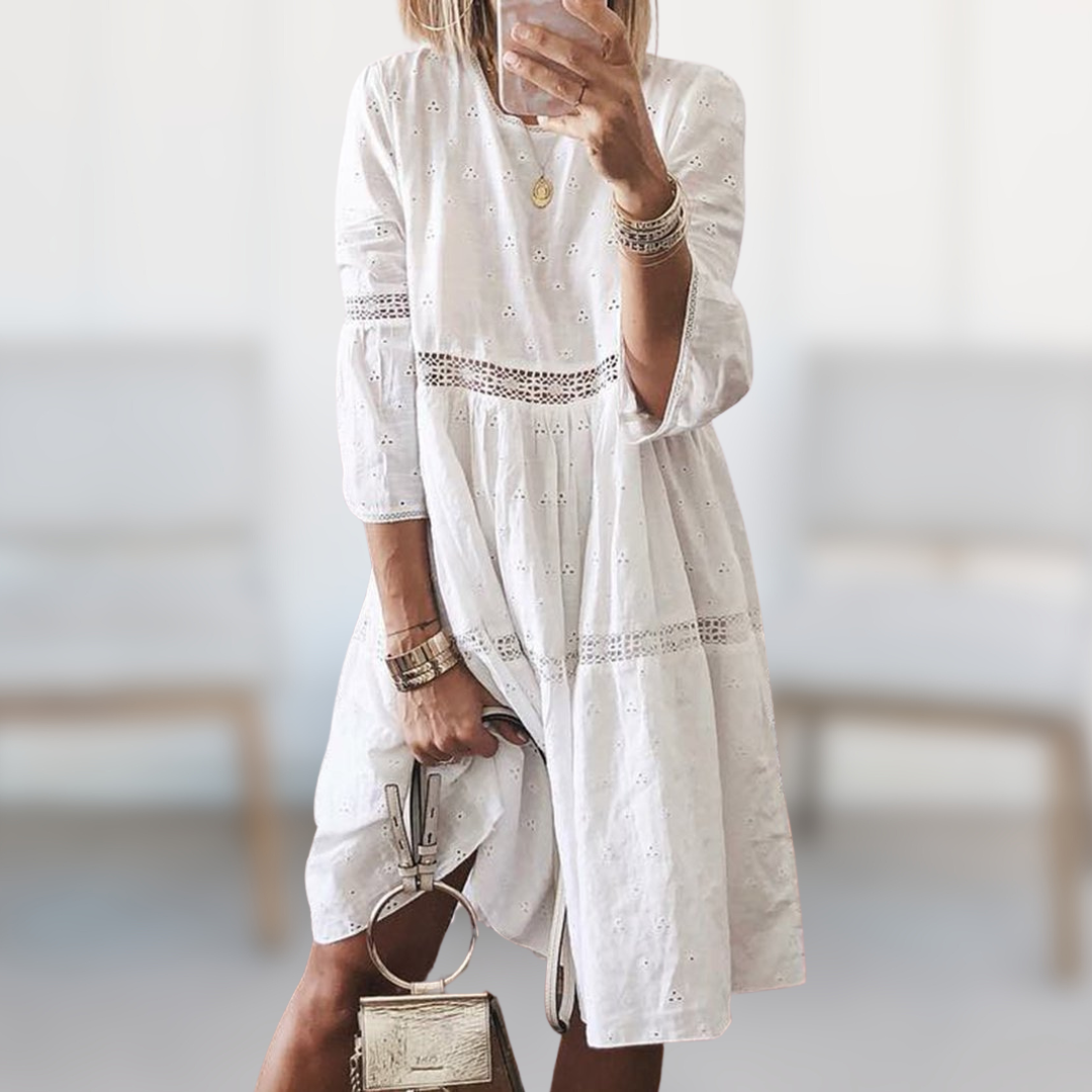 Rita™ | Elegantes besticktes Kleid