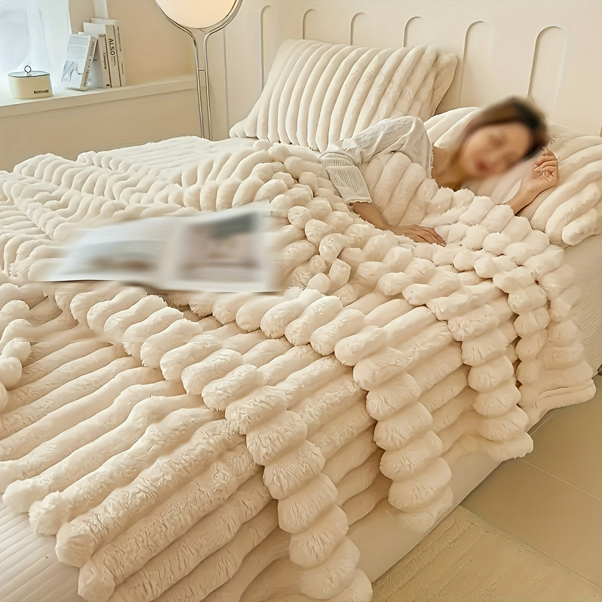 LUX ELEGANCE - Premium Fleece-Decke
