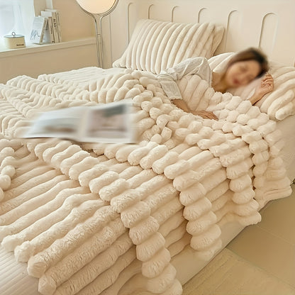 LUX ELEGANCE - Premium Fleece-Decke