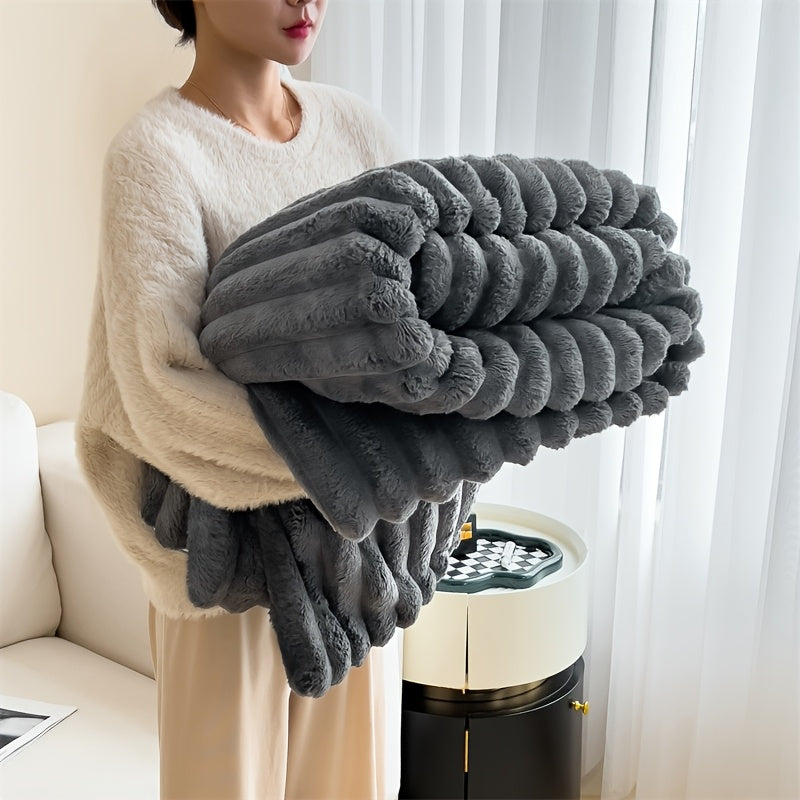 LUX ELEGANCE - Premium Fleece-Decke