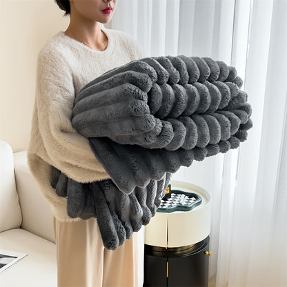 LUX ELEGANCE - Premium Fleece-Decke