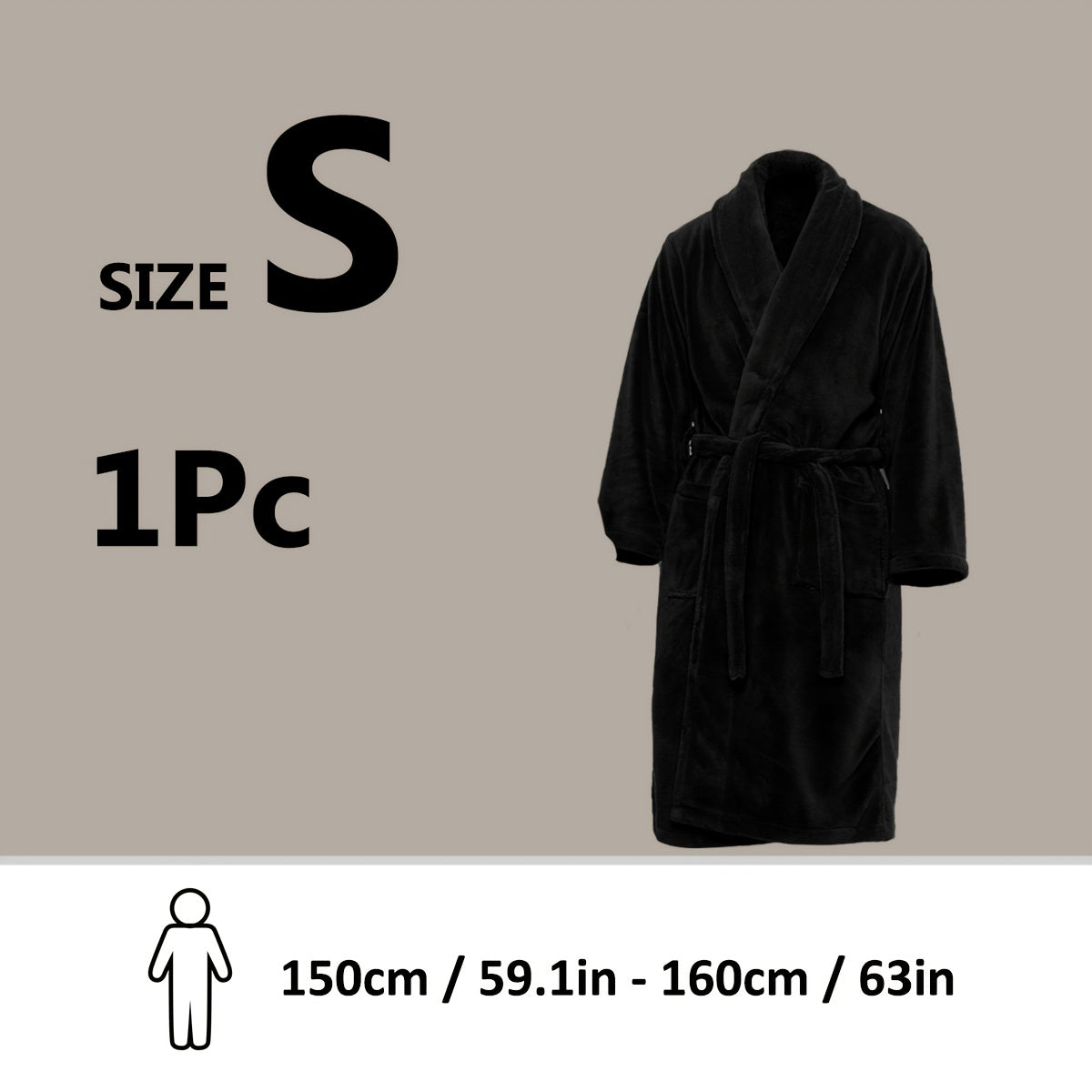 MAISON PLUSH - Premium Fleece-Bademantel