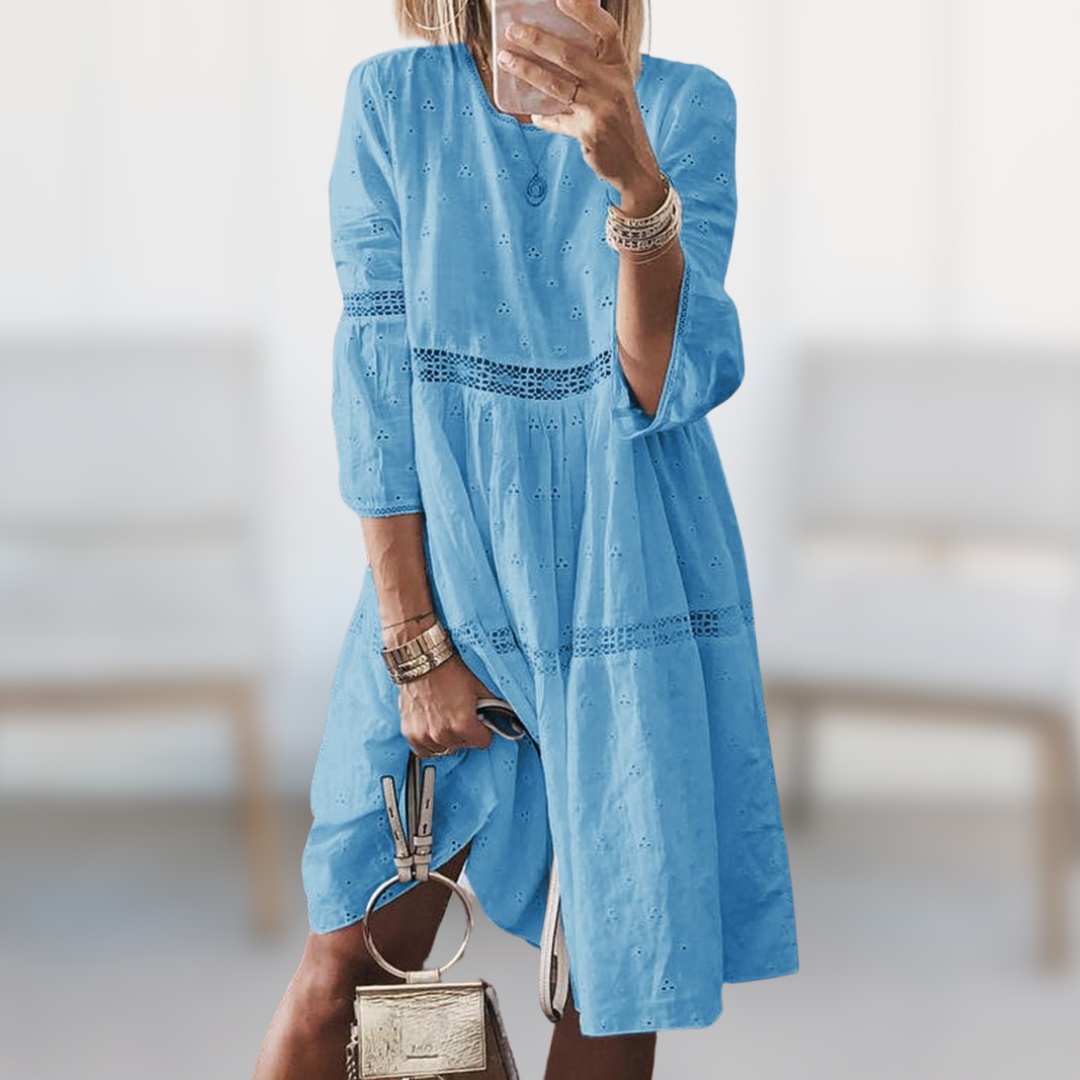 Rita™ | Elegantes besticktes Kleid